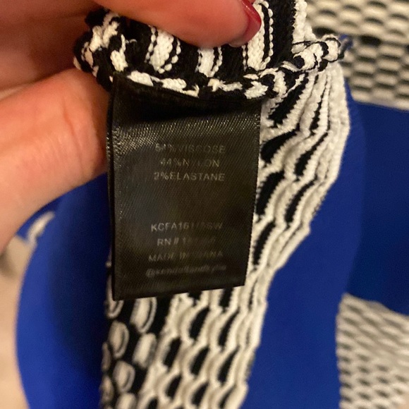 KENDALL + Kylie Striped Bodycon Dress Small - Picture 10 of 11